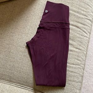Lululemon leggings 7/8